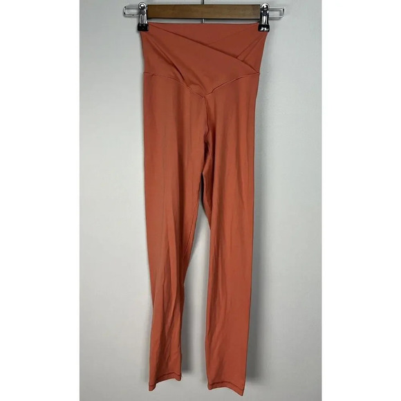 Aerie Offline Real Me 7/8 Hi-Rise Legging Orange Size Small Stretch Women’s - Picture 1 of 7
